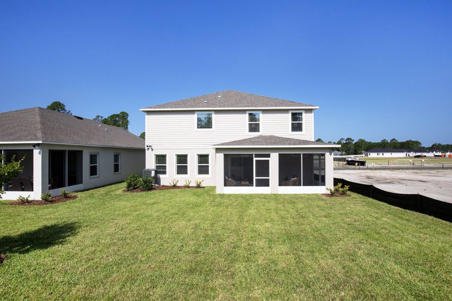 Representative exterior details of a home built from the Carlisle by Maronda Homes in Benton Hills, Brooksville (Image 25).