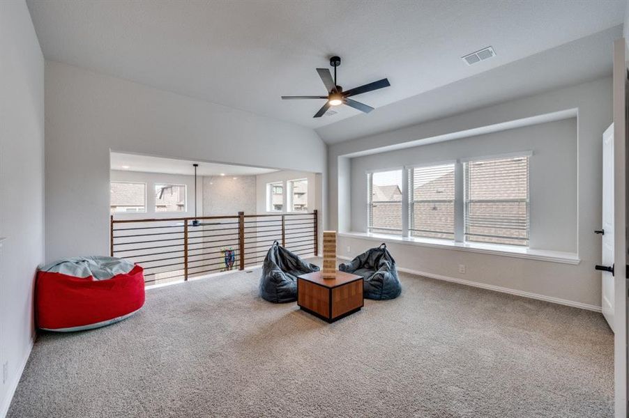 Furnished interior view inside a new home in Glenwood Meadows, Denton (Image 10).