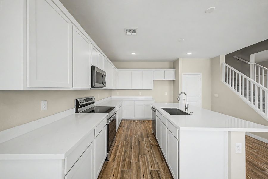 Furnished interior view inside a new home in Wildera, San Tan Valley (Image 5).