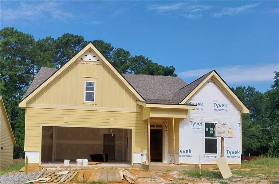 In-progress construction of a new home in Terraces at Paravel, Acworth, GA (Image 30).