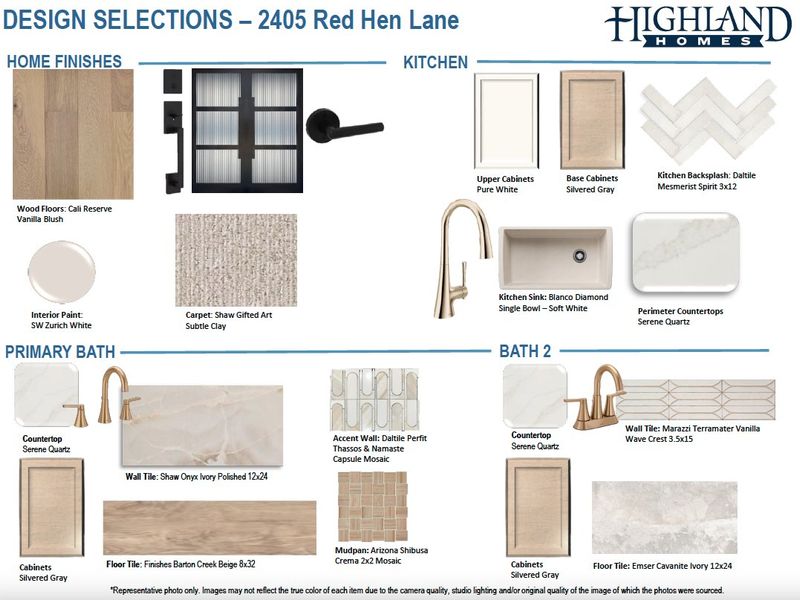 Sample of building materials used in homes in Walsh, Aledo (Image 36).