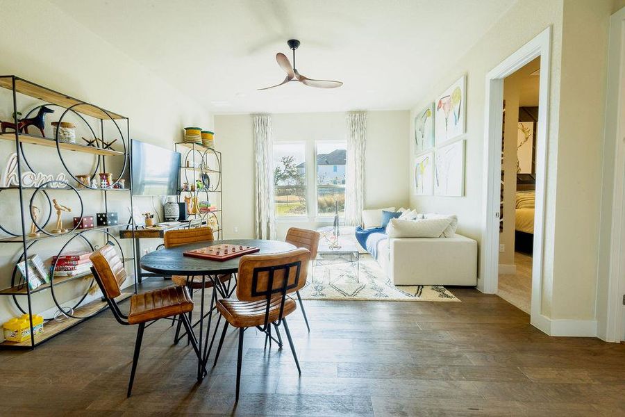 Furnished interior view inside a new home in North Haven, Liberty Hill (Image 6).