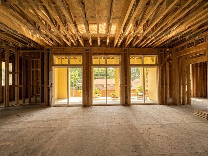 In-progress construction of a new home in , Houston, TX (Image 11).