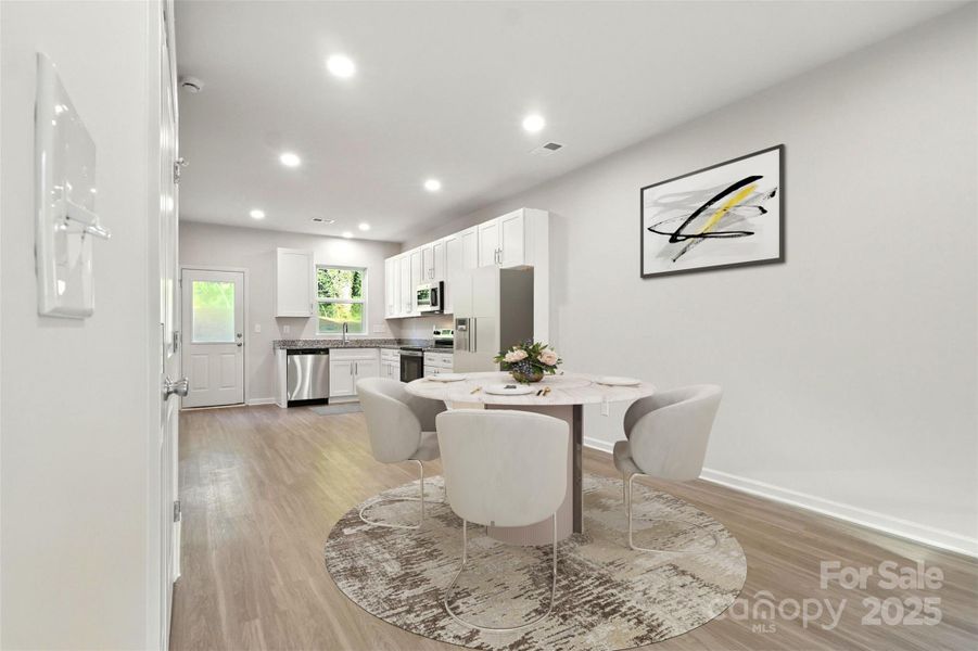 Furnished interior view inside a new home in , Granite Falls (Image 8).