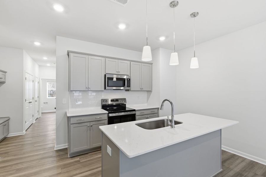 Furnished interior view inside a new home in Lakeview Village, Charlotte (Image 6).