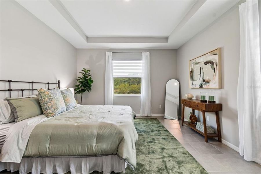 Furnished interior view inside a new home in Deerbrook, Land O' Lakes (Image 55).