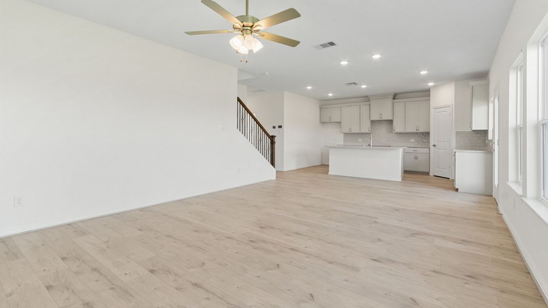 Representative furnished interior of a home built from the Maui by Brightland Homes in Bridgeland Creekland Village, Cypress (Image 8).