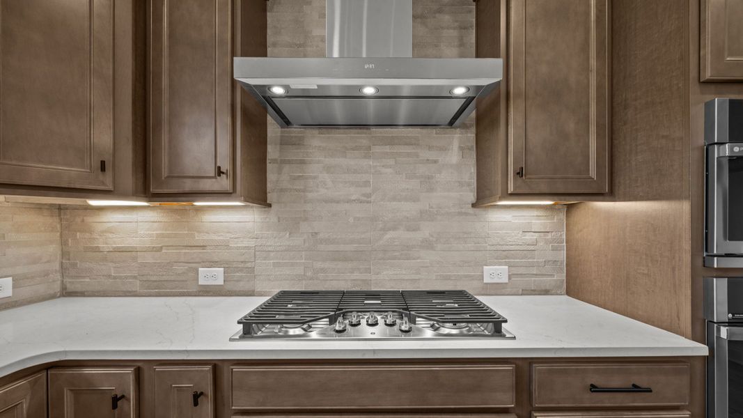 The Drayton Plan by DRB Homes in Farms at Bellingham, Mooresville NC - Kitchen