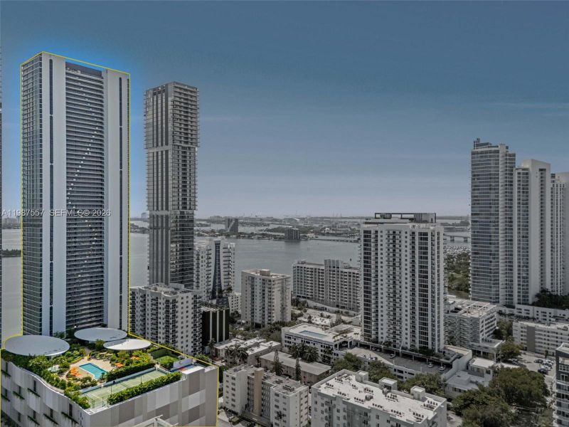 Condo located in Miami, FL showcasing its design and architecture (Image 21).