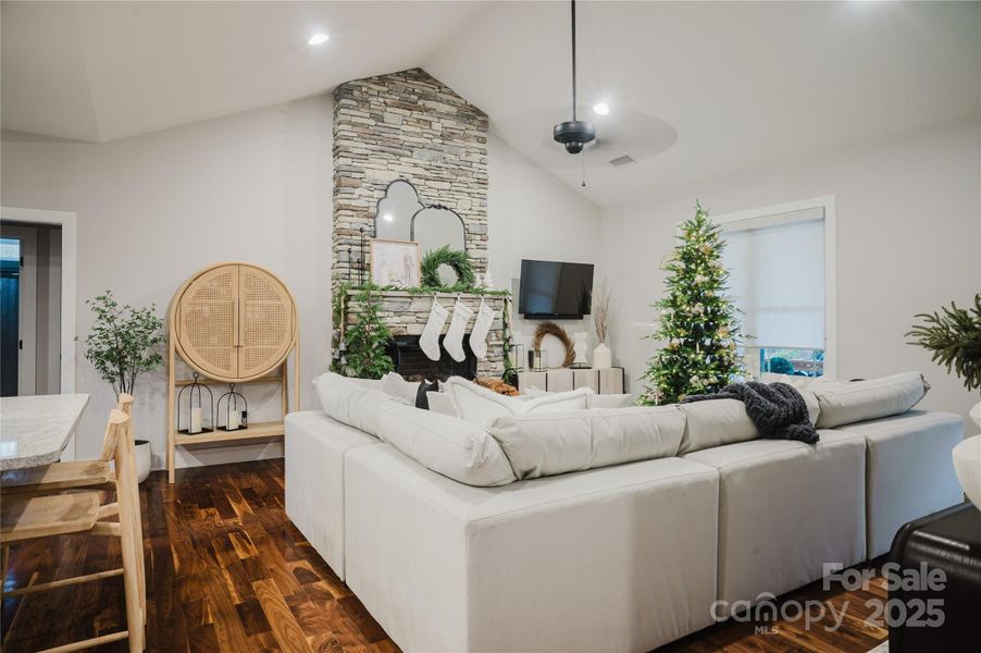Furnished interior view inside a new home in , Hendersonville (Image 42). Furnished interior view inside a new home in , Hendersonville (Image 42).
