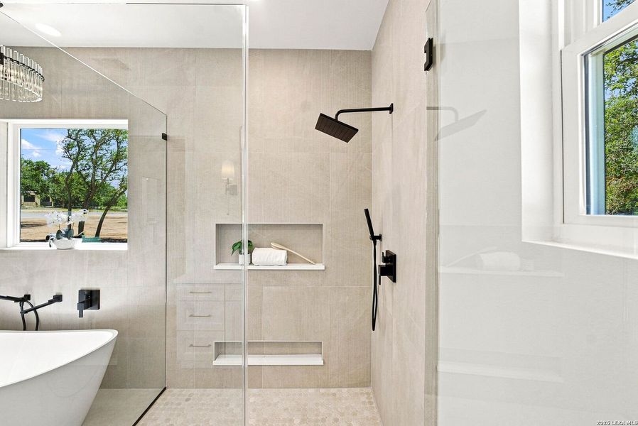 Furnished interior view inside a new home in , Boerne (Image 17).