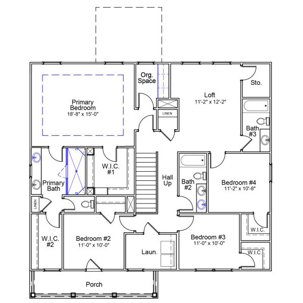 2D floor plan layout of this home in Pebble Branch, Chapin, SC (Image 3). 2D floor plan layout of this home in Pebble Branch, Chapin, SC (Image 3).