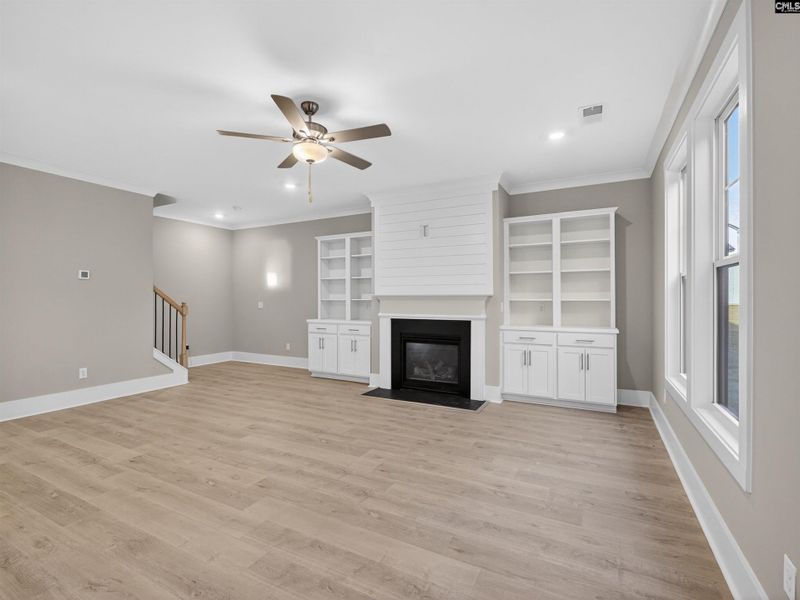 Spacious, unfurnished interior of a new home in Collins Cove, Chapin (Image 42).