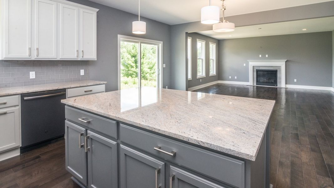 Representative furnished interior of a home built from the The Hartland by Norfolk Homes in Coronado Estates, Jackson (Image 7).