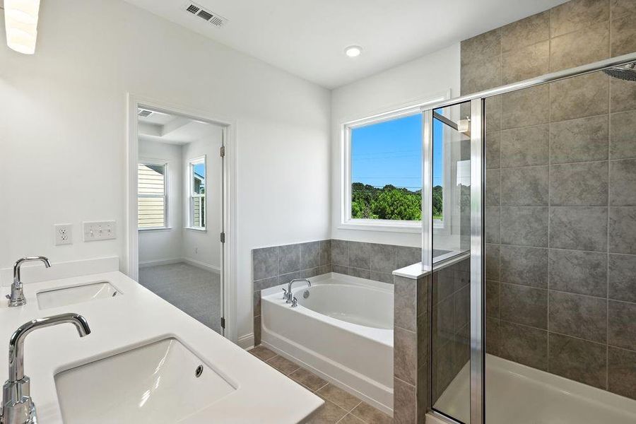 Furnished interior view inside a new home in Bennett Farm, Loganville (Image 10).