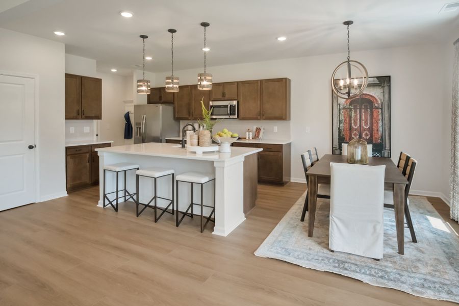 Furnished interior view inside a new home in Hampshire Hills, Columbia (Image 13).