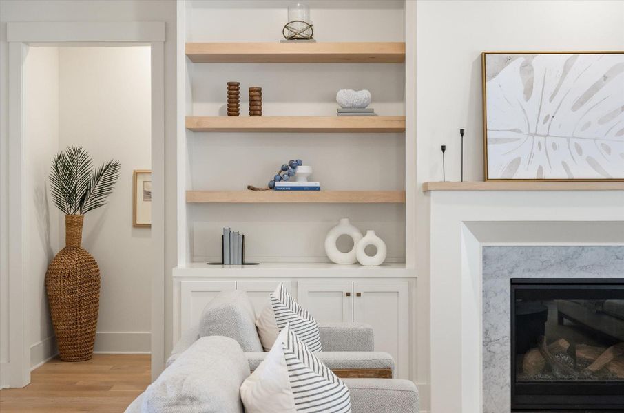 Furnished interior view inside a new home in , Mount Pleasant (Image 53).