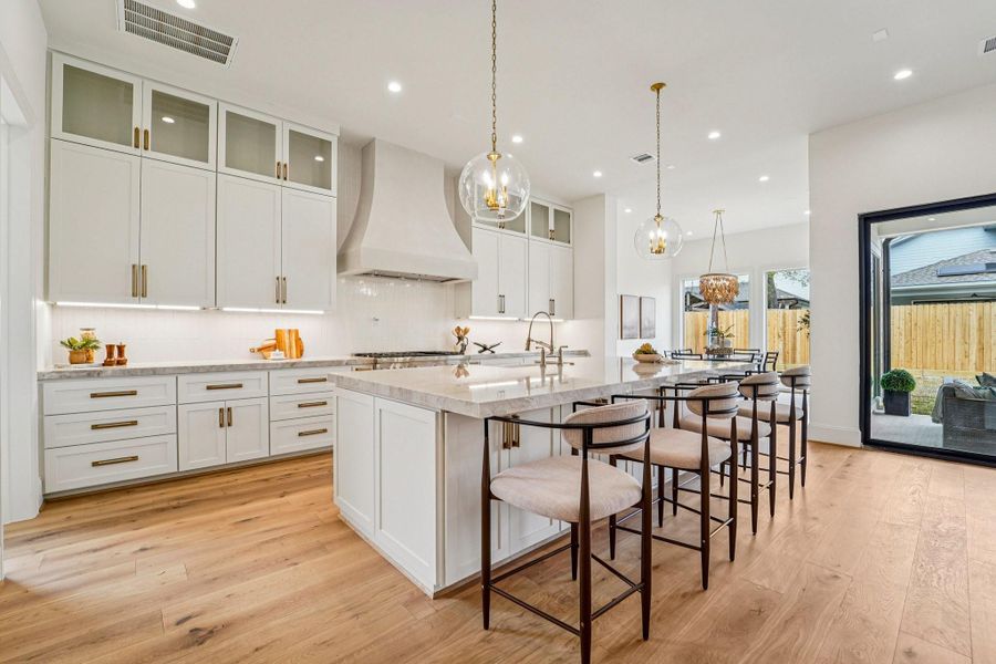 Furnished interior view inside a new home in , Houston (Image 38).