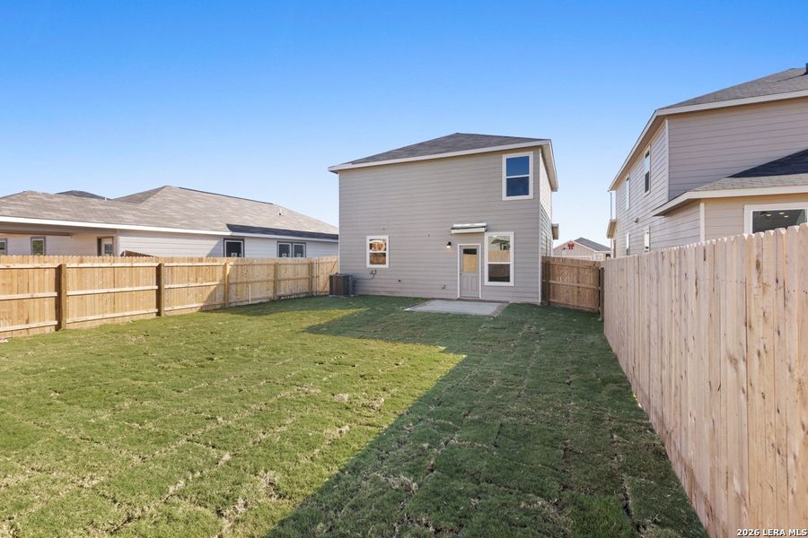 Exterior details and patio area of a home in The Granary - Heritage Collection, San Antonio (Image 4).