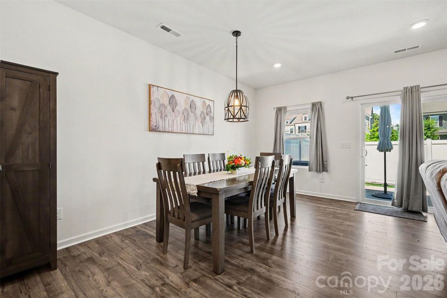 Furnished interior view inside a new home in , Clover (Image 18).