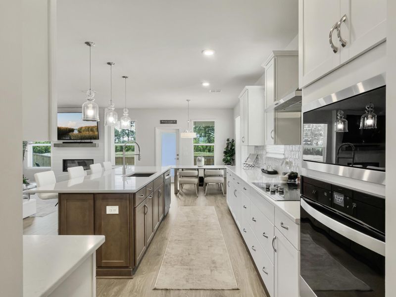 Furnished interior view inside a new home in The Groves of Berkeley, Moncks Corner (Image 50).