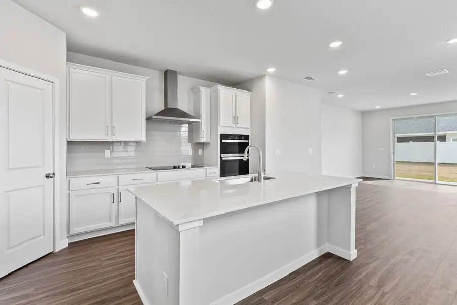 Lot 26 Chef's Kitchen with White Cabinets at The Preserve at Camden Woods