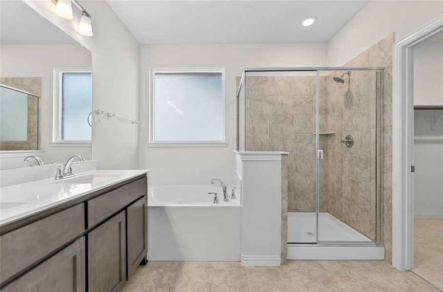 Furnished interior view inside a new home in Liberty Pointe, Gainesville (Image 11).