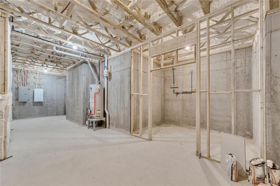 In-progress construction of a new home in , Gainesville, GA (Image 27).