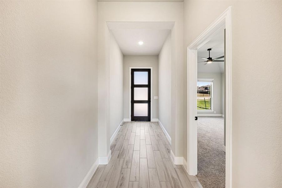 Spacious, unfurnished interior of a new home in The Grove, Midlothian (Image 17). Spacious, unfurnished interior of a new home in The Grove, Midlothian (Image 17).