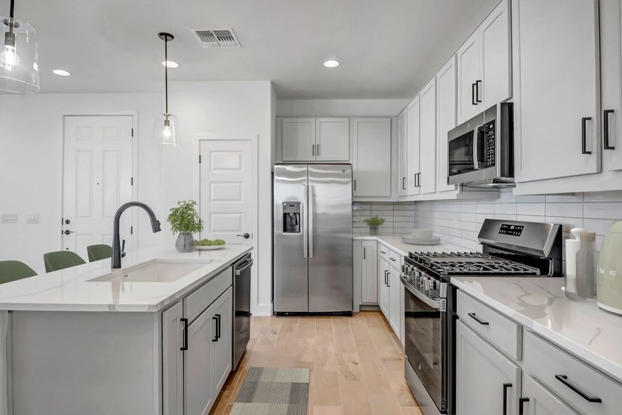 Furnished interior view inside a new home in Ironwood Villages at North Creek, Queen Creek (Image 15).