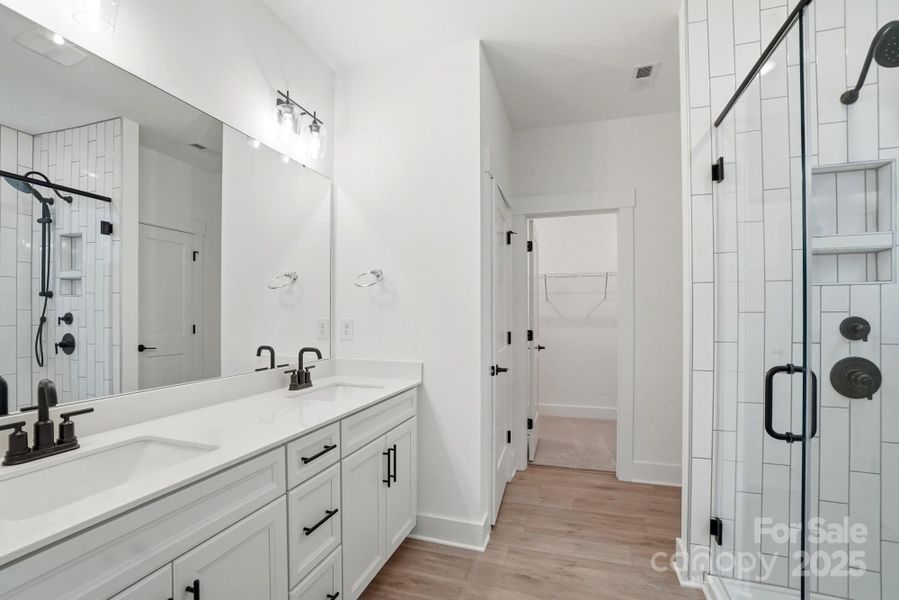 Furnished interior view inside a new home in Villas at Prestwick, Mooresville (Image 10).