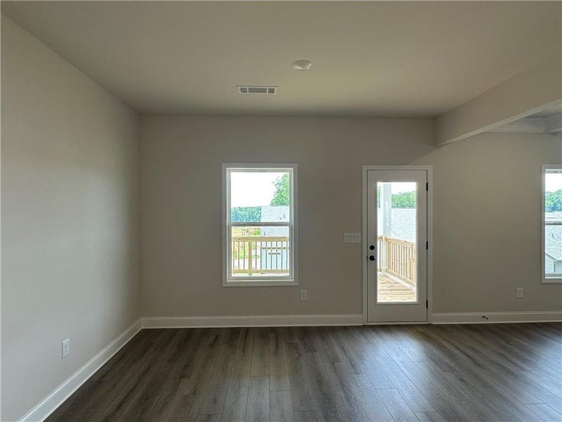 Spacious, unfurnished interior of a new home in Kentmere, Auburn (Image 24). Spacious, unfurnished interior of a new home in Kentmere, Auburn (Image 24).