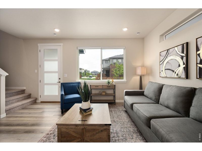 Furnished interior view inside a new home in Fickel Farm, Berthoud (Image 11).