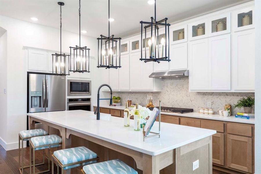 Furnished interior view inside a new home in Gateway Village - The Reserve, Denison (Image 6).