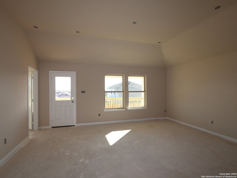 In-progress construction of a new home in Hunters Ranch, San Antonio, TX (Image 28).