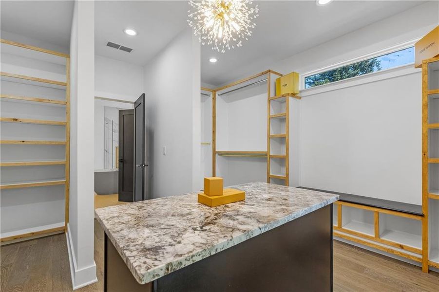 Furnished interior view inside a new home in , Atlanta (Image 35).