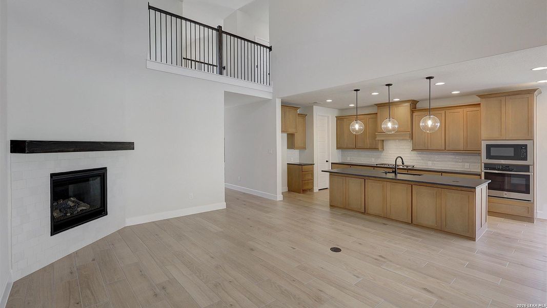 Furnished interior view inside a new home in The Ranches at Creekside, Boerne (Image 12).