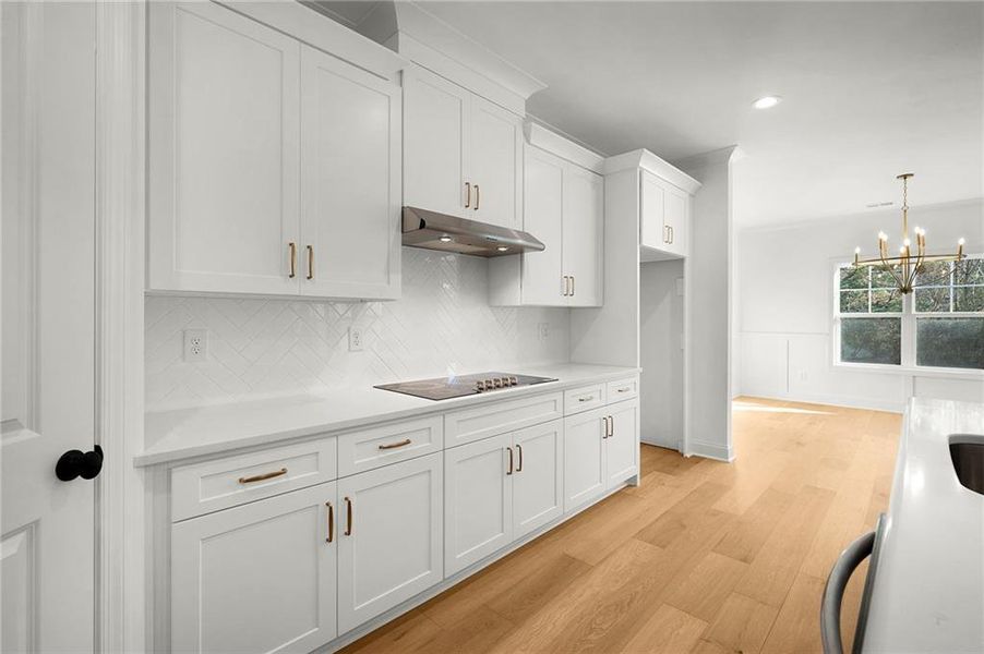 Furnished interior view inside a new home in , Calhoun (Image 4).