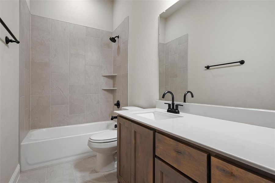 Furnished interior view inside a new home in Sunwest Village - Phase 10, McGregor (Image 9).