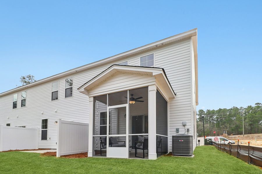 Representative exterior details of a home built from the East Wind by Great Southern Homes in Victory Woods, Columbia (Image 50). Representative exterior details of a home built from the East Wind by Great Southern Homes in Victory Woods, Columbia (Image 50).
