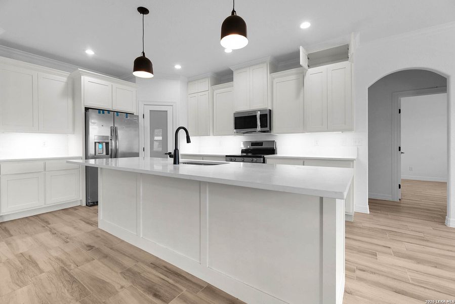 Furnished interior view inside a new home in , Marion (Image 3).