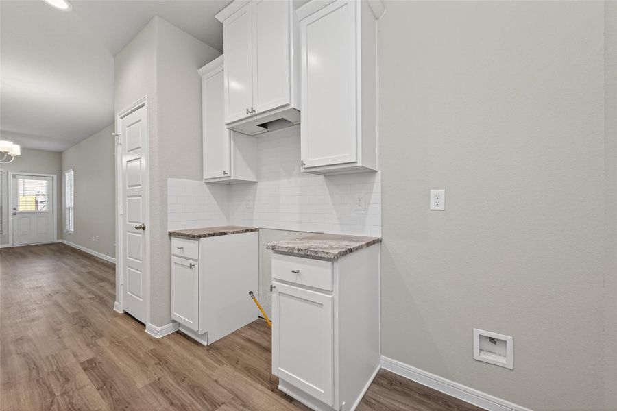 Furnished interior view inside a new home in Woodland Lakes, Houston (Image 11).