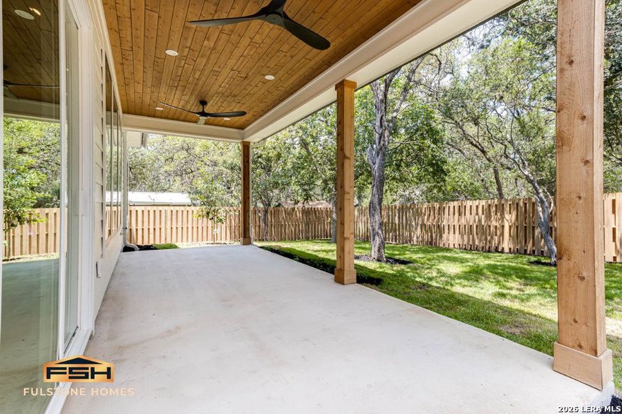 Exterior details and patio area of a home in , Boerne (Image 1). Exterior details and patio area of a home in , Boerne (Image 1).