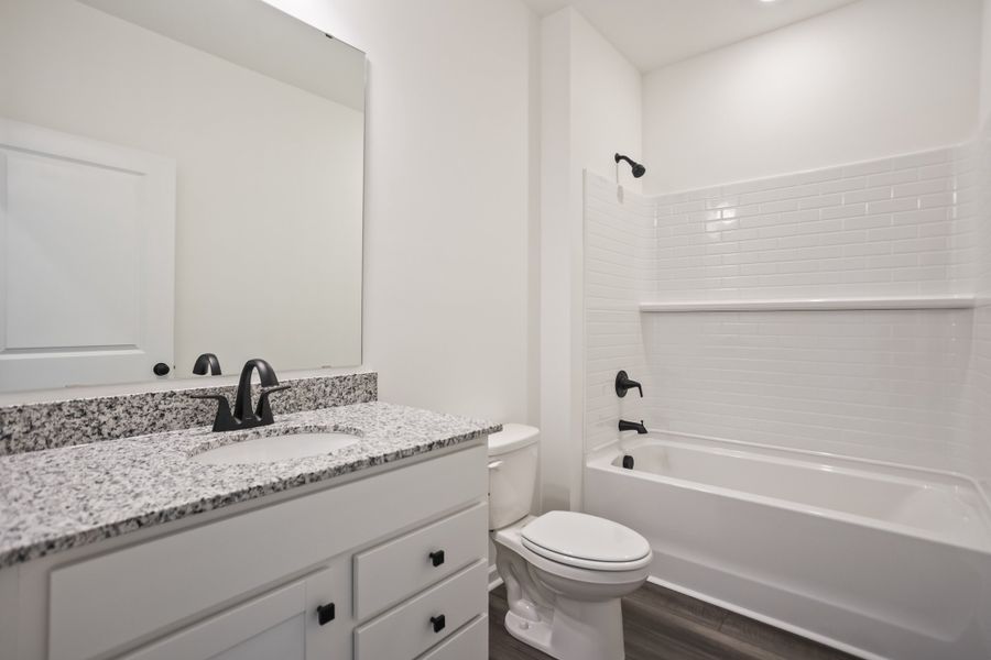 Furnished interior view inside a new home in Providence Station at Trolley Run, Aiken (Image 5). Furnished interior view inside a new home in Providence Station at Trolley Run, Aiken (Image 5).