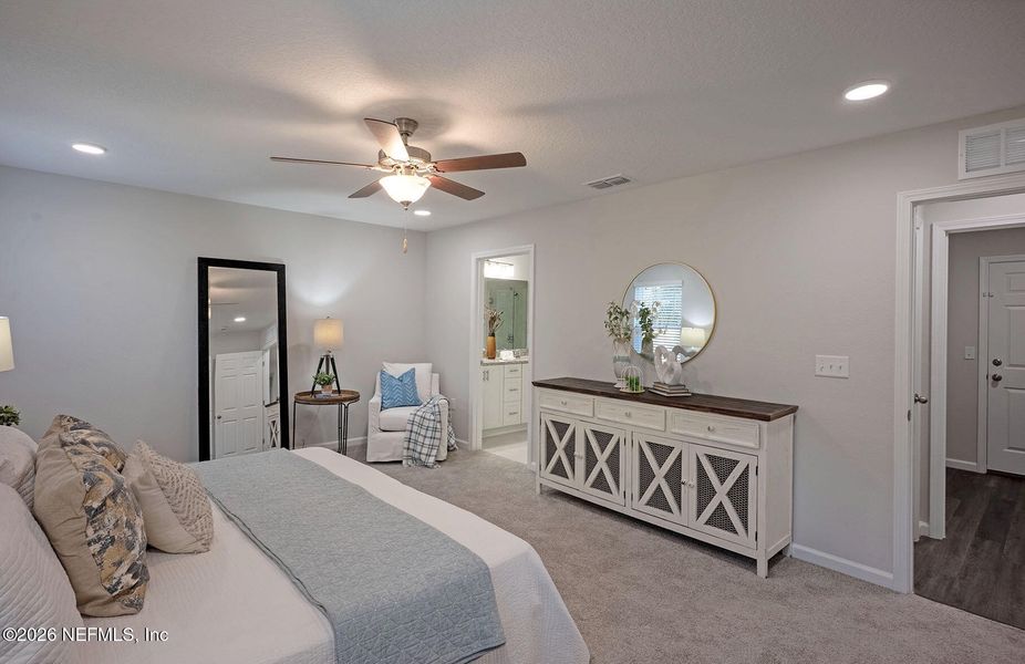 Furnished interior view inside a new home in , Jacksonville (Image 12).