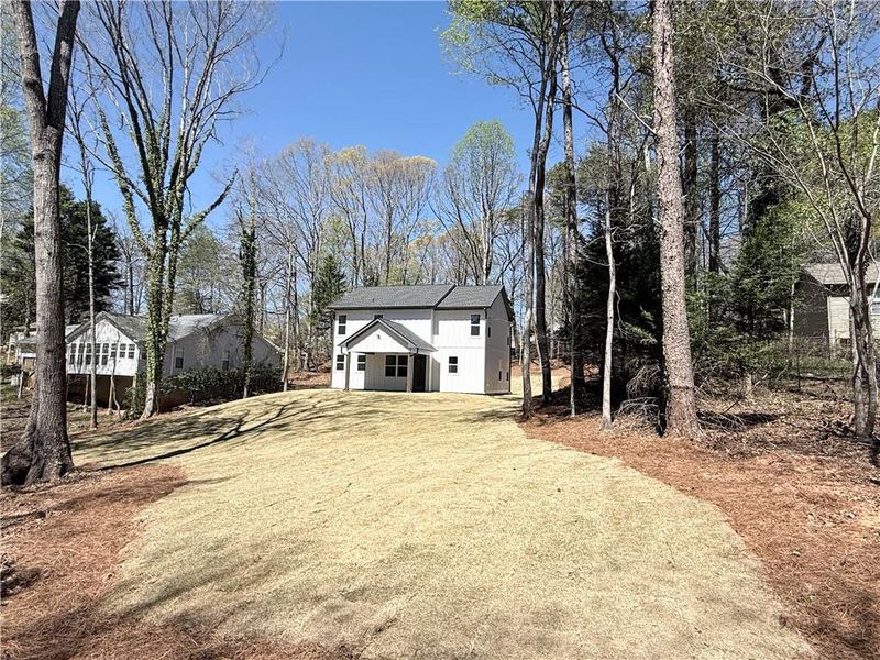 Exterior details and patio area of a home in , Gainesville (Image 19). Exterior details and patio area of a home in , Gainesville (Image 19).