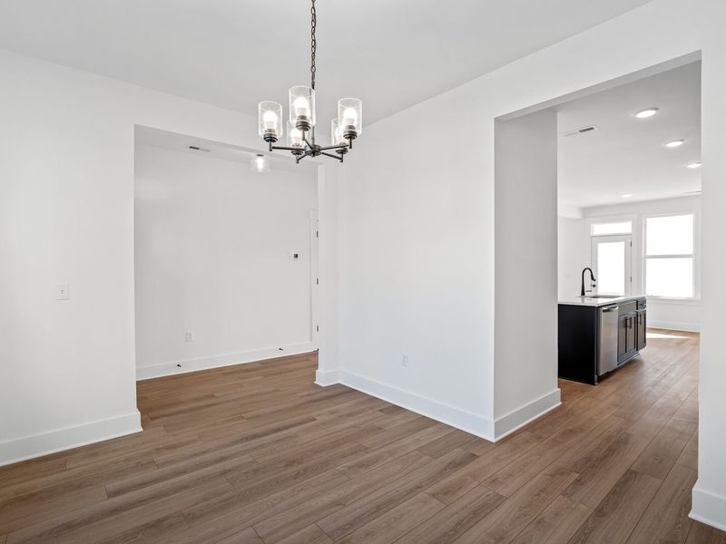 Spacious, unfurnished interior of a new home in Woods Crossing, Gallatin (Image 22).