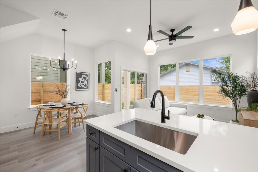 Furnished interior view inside a new home in , Austin (Image 24).