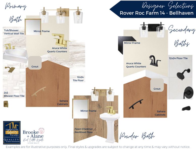 Sample of building materials used in homes in Rover Roc Farms, Williamson (Image 4).