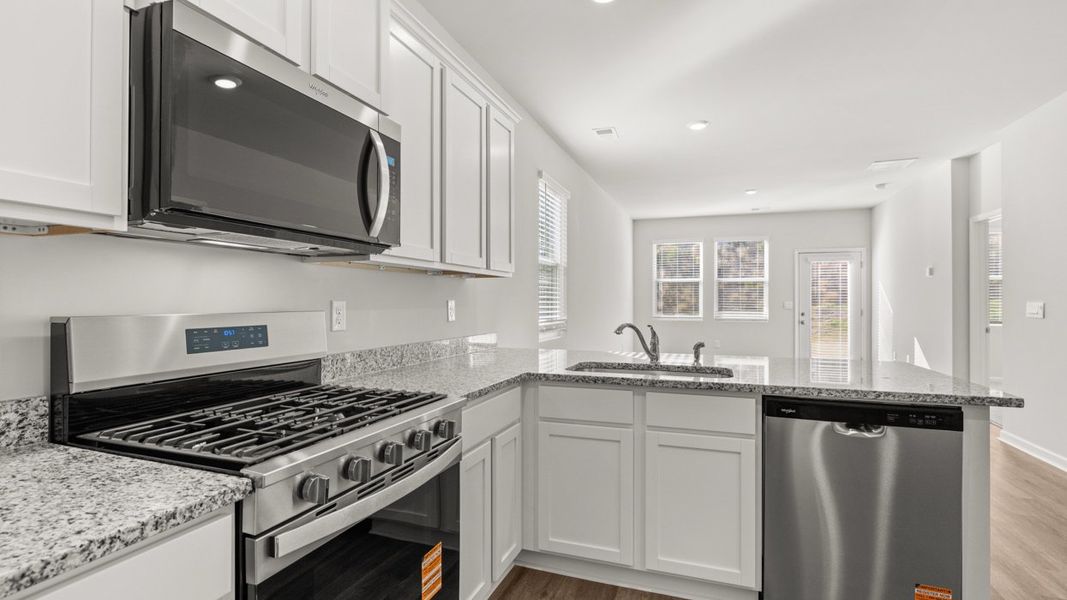 Furnished interior view inside a new home in Byrd Village, Graniteville (Image 6).